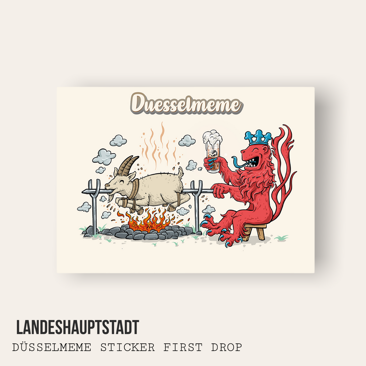 STICKER LANDESHAUPTSTADT